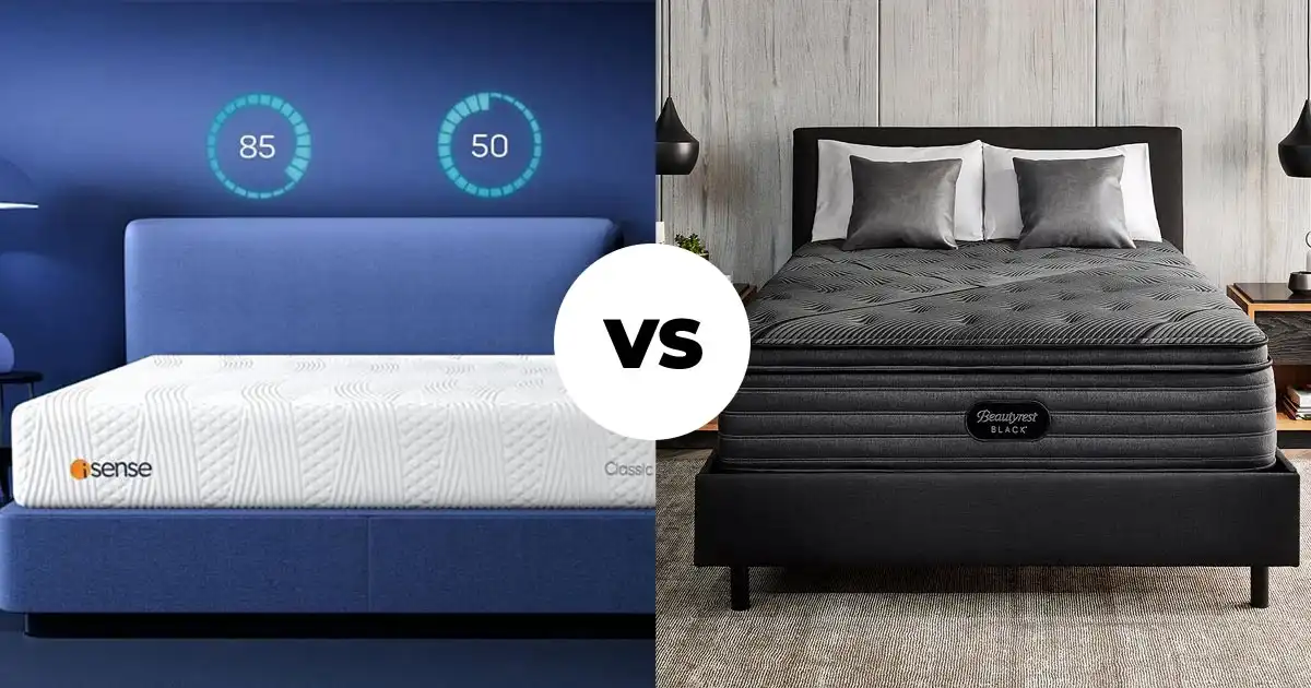 iSense Vs. Beautyrest: Best Mattress For Your Sleeping Position!